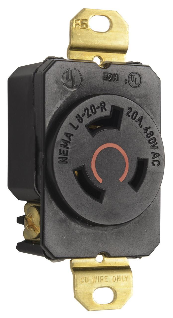Pass & Seymour® L820R Locking Receptacles