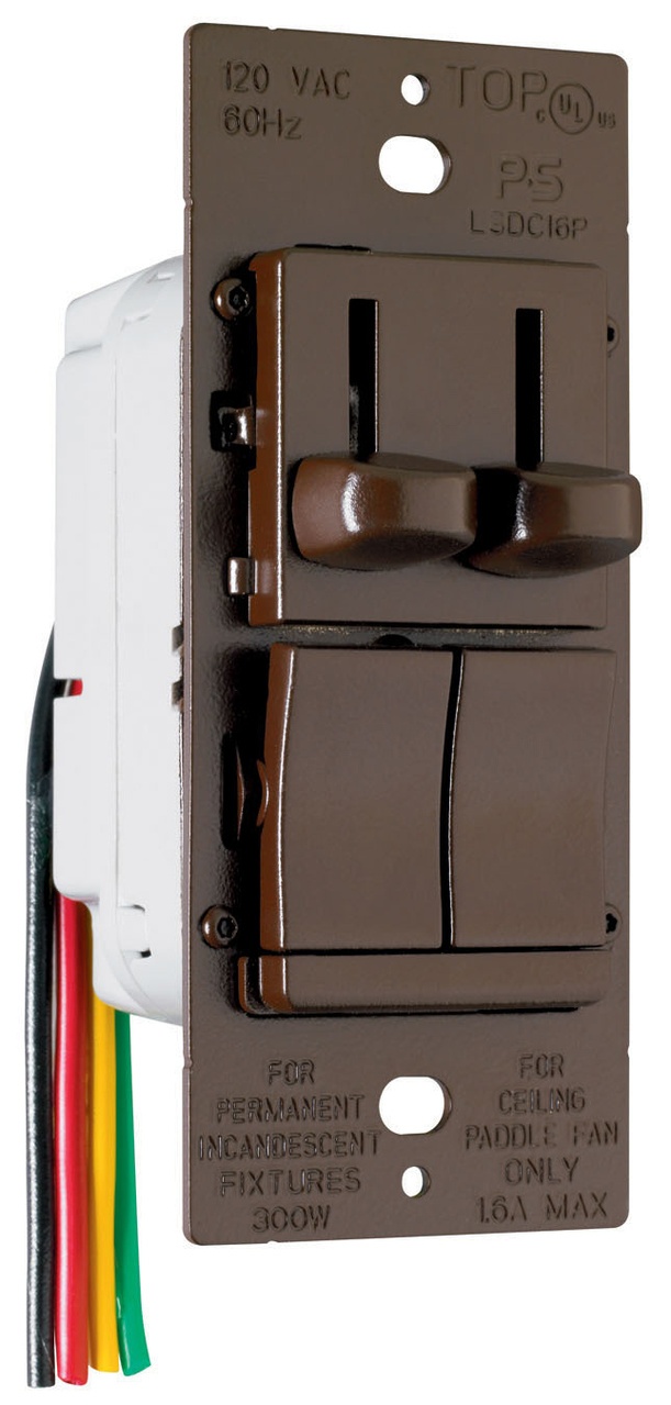 Pass & Seymour® LSDC163PV Fan Control Switches