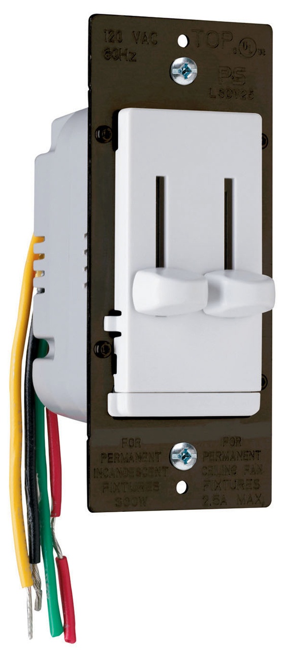 Pass & Seymour® LSDC16WV Fan Control Switches