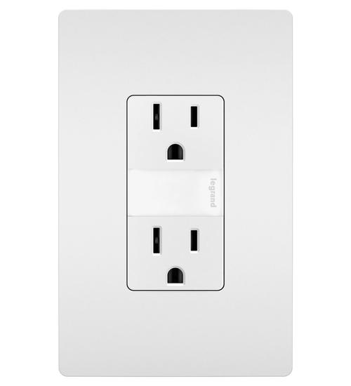 Pass & Seymour® NTL885TRW Straight Blade Receptacles