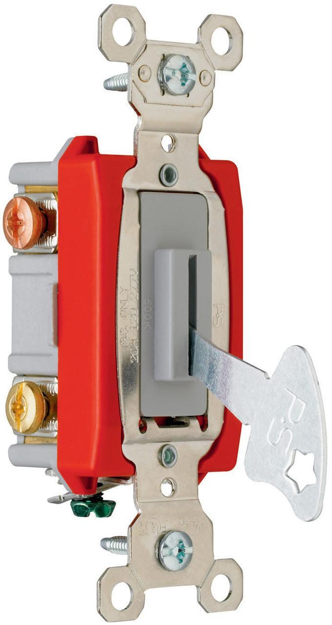 Pass & Seymour® PS20AC3REDL Keylock Switches