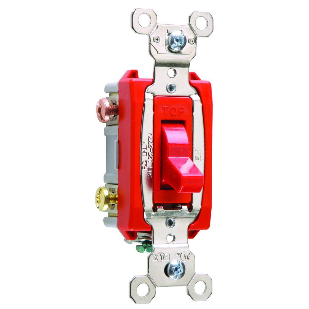 Pass & Seymour® PS20AC3RED Toggle Switches