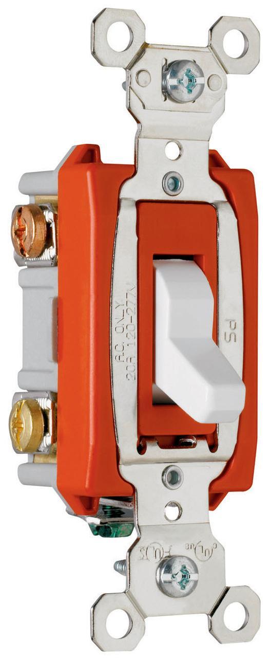 Pass & Seymour® PS20AC3W Toggle Switches