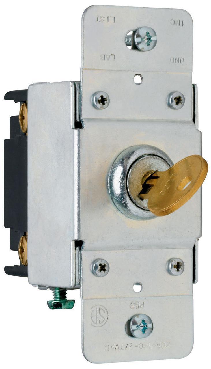 Pass & Seymour® PS20AC4KL Keylock Switches