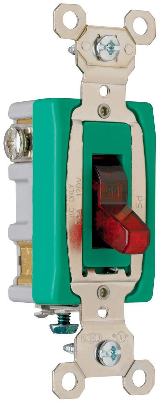 Pass & Seymour® PS30AC1RPL Pilot Light Switches