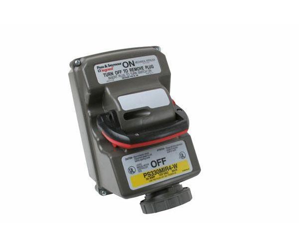Pass & Seymour® PS330MIR7W Pin & Sleeve Mechanical Interlock Device