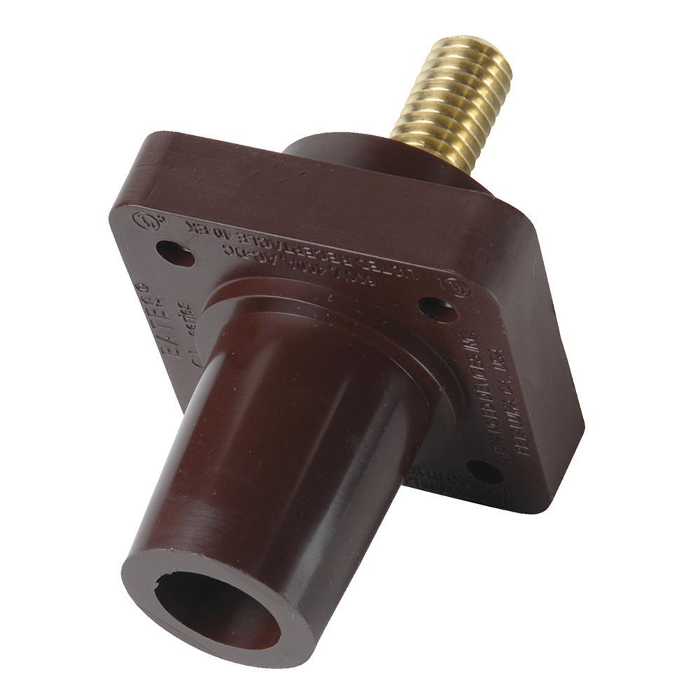 Pass & Seymour® PS40FRSBBR Single Pole Receptacles