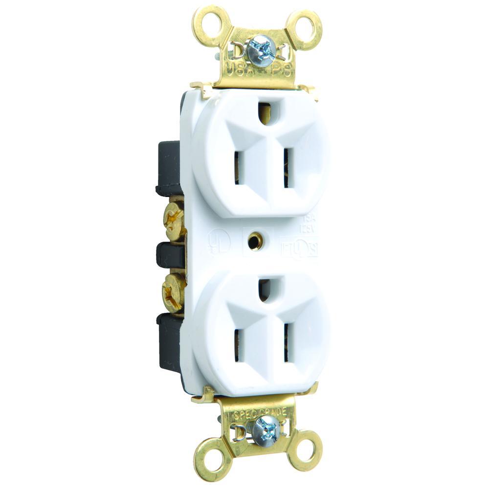 Pass & Seymour® PS5262W Straight Blade Receptacles