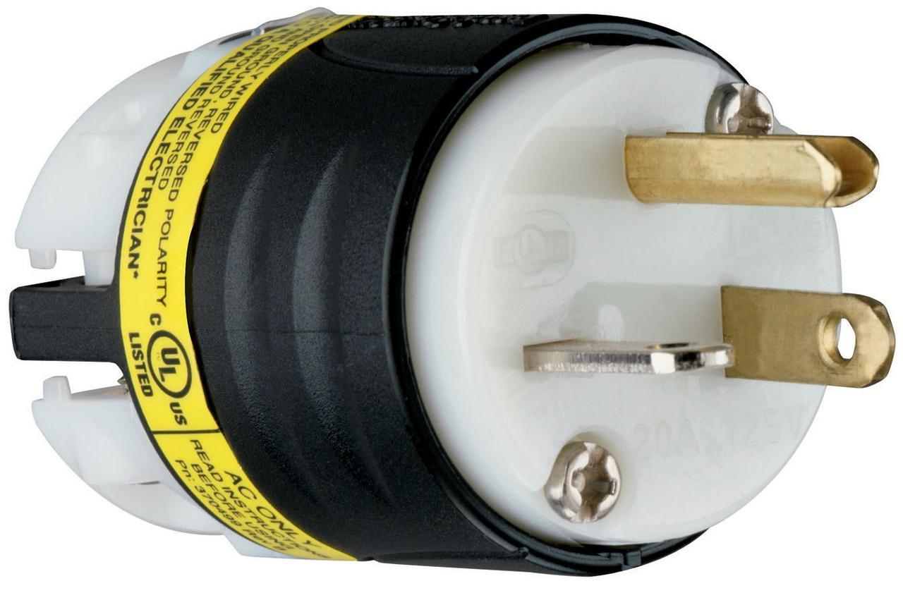 Pass & Seymour® PS5366XGCM Straight Blade Plugs