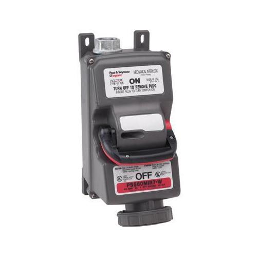 Pass & Seymour® PS560MIR7W Pin & Sleeve Mechanical Interlock Device