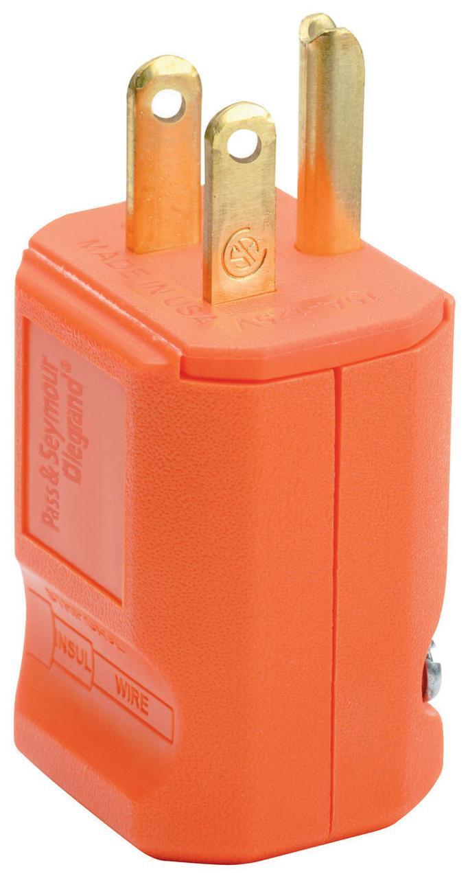 Pass & Seymour® PS5965O Straight Blade Plugs