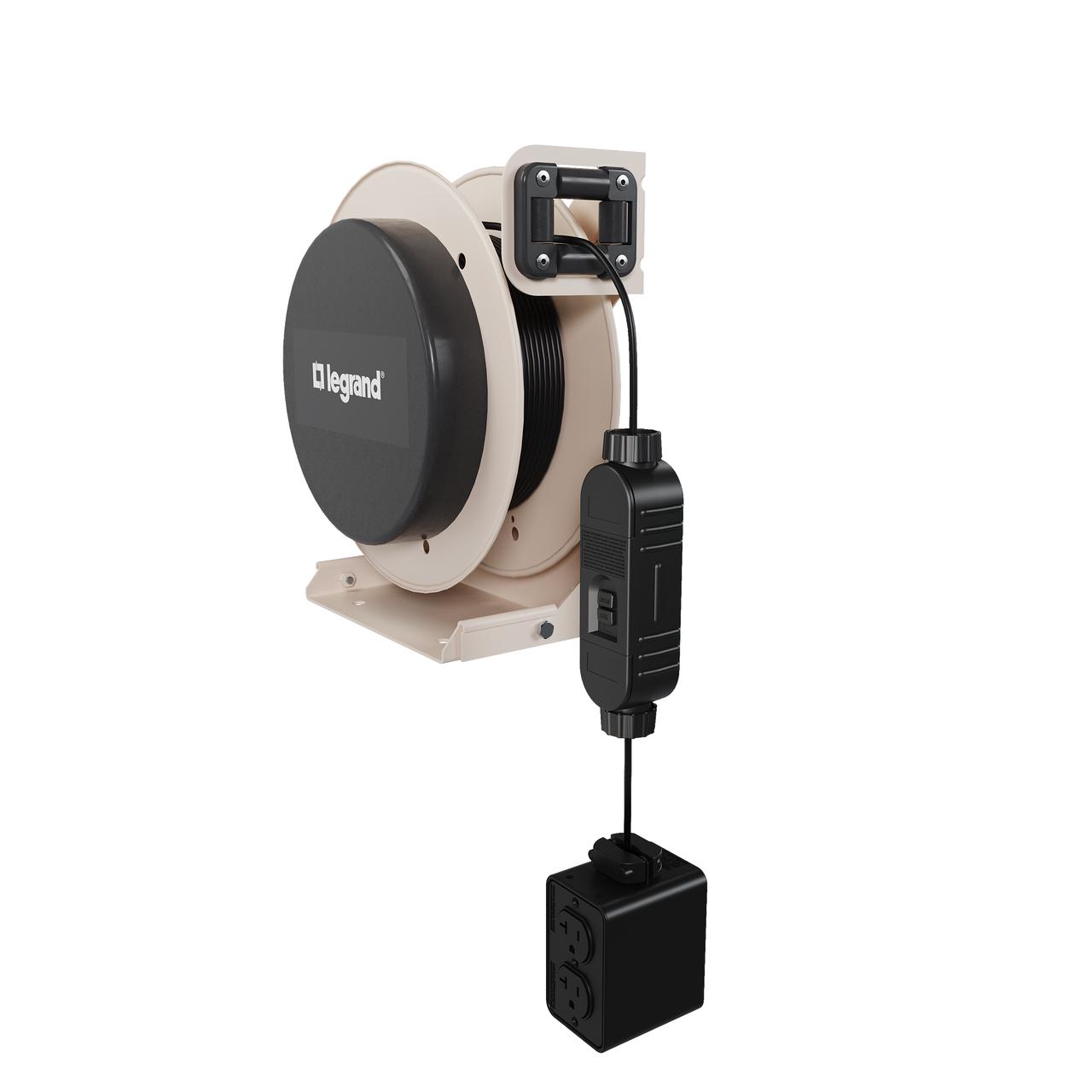 Pass & Seymour® PSCRCD123G35R20 Extension Cord Reels - Retracting