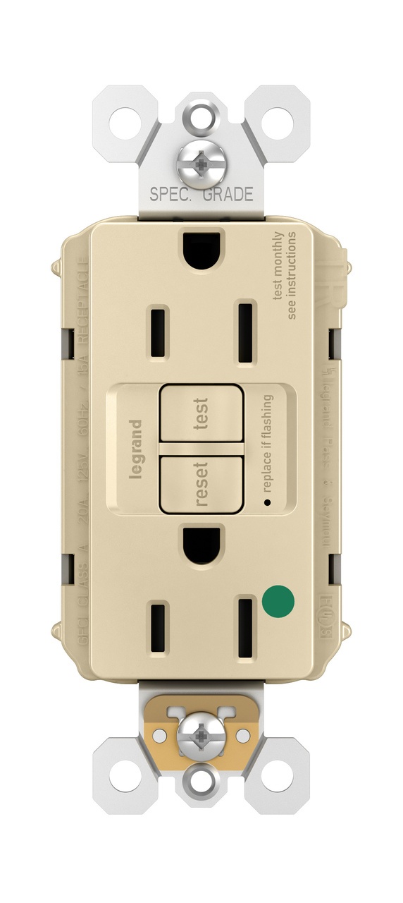 Pass & Seymour® PT1597HGTRI GFCI Receptacles