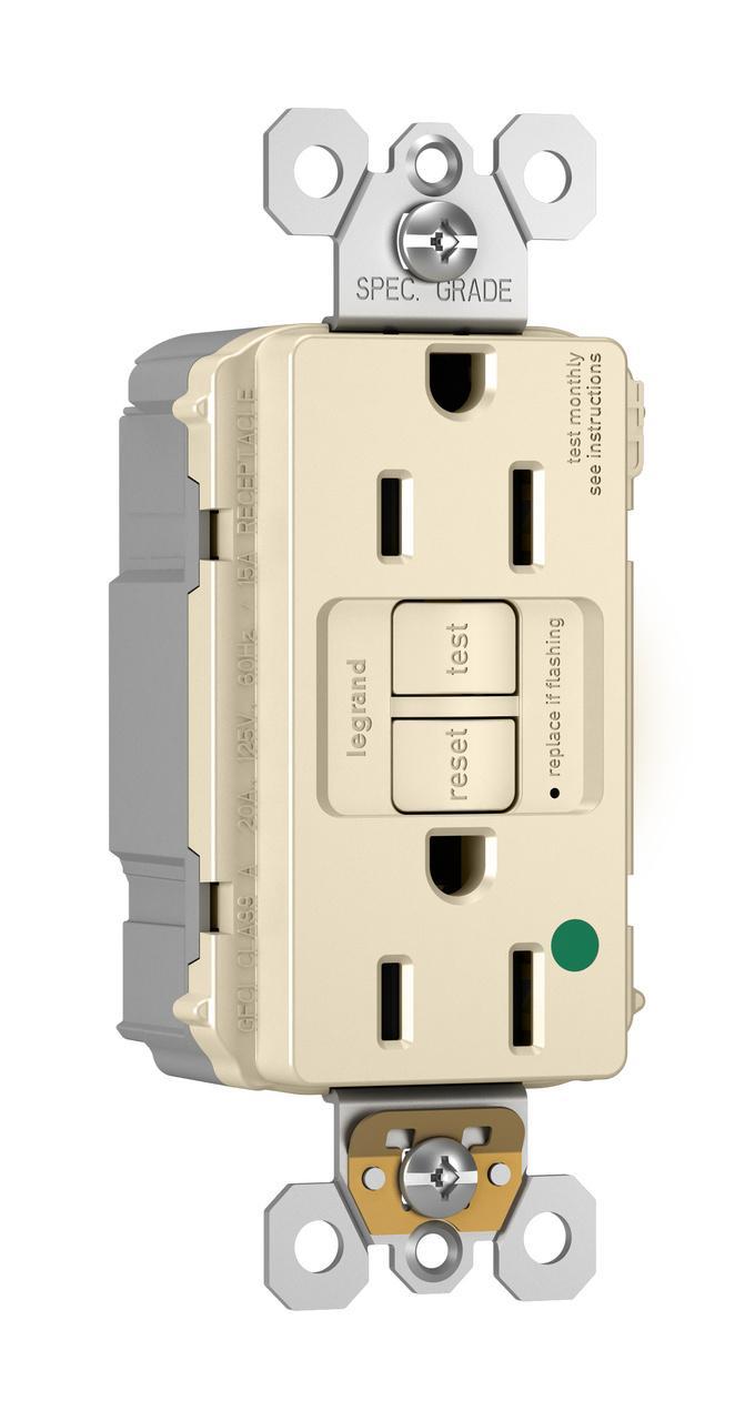 Pass & Seymour® PT1597HGTRLA GFCI Receptacles