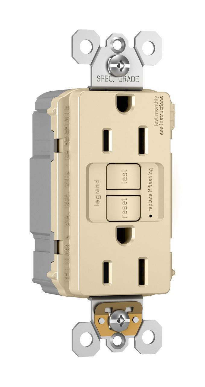 Pass & Seymour® PT1597TRI GFCI Receptacles