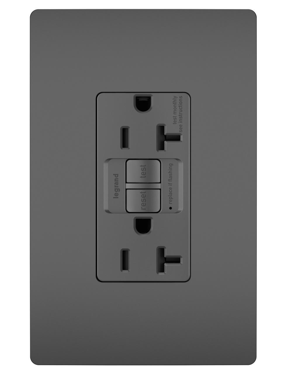 Pass & Seymour® PT2097BK GFCI Receptacles