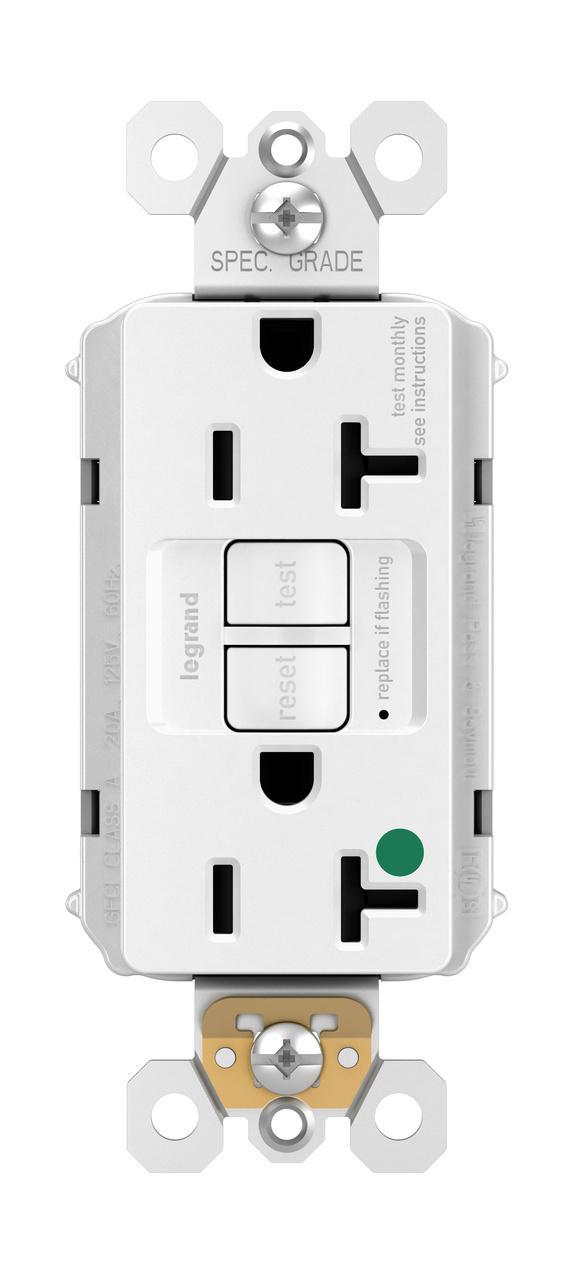Pass & Seymour® PT2097HGW GFCI Receptacles