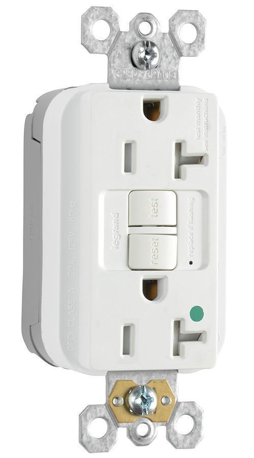 Pass & Seymour® PT2097HGTRW GFCI Receptacles
