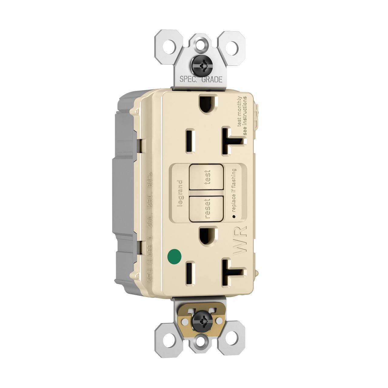 Pass & Seymour® PT2097HGTRWRLA GFCI Receptacles
