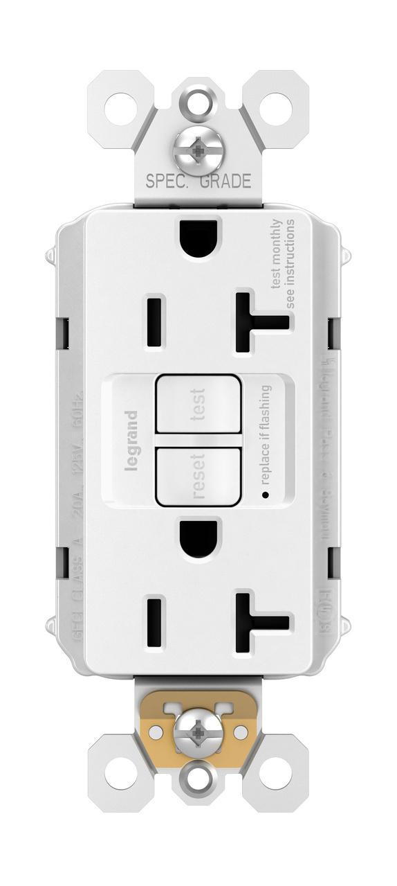 Pass & Seymour® PT2097W GFCI Receptacles