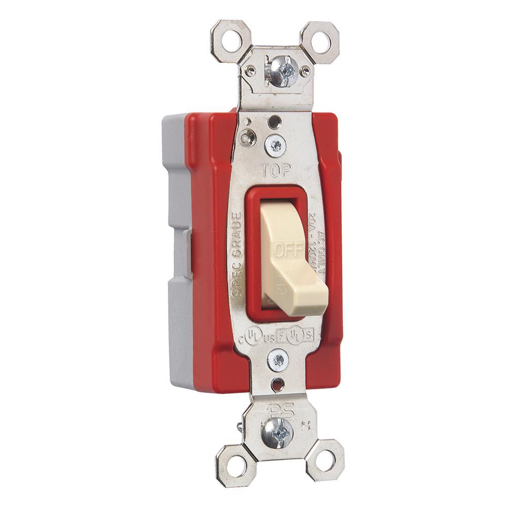 Pass & Seymour® PT20AC1I Toggle Switches