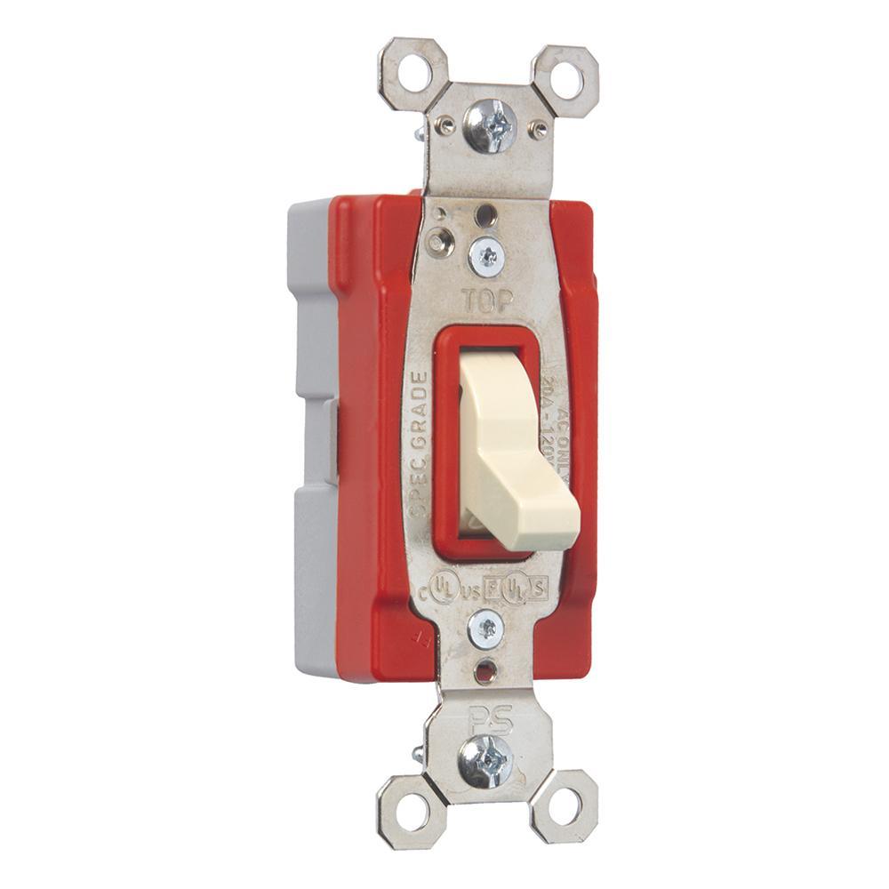 Pass & Seymour® PT20AC1LA Toggle Switches