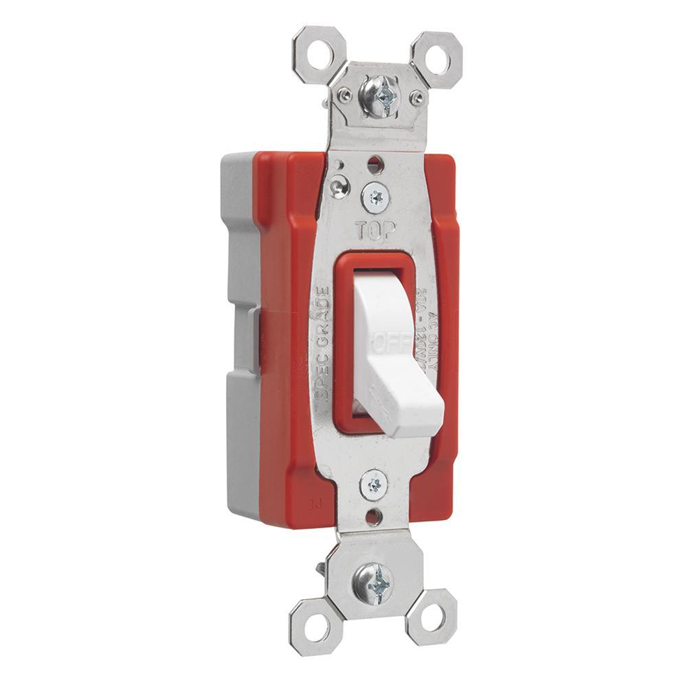 Pass & Seymour® PT20AC1W Toggle Switches