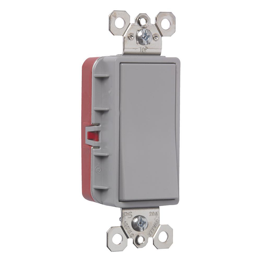 Pass & Seymour® PT2621GRY Decorative Switches