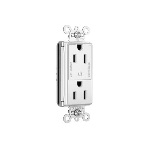Pass & Seymour® PT26252SCCHW Straight Blade Receptacles