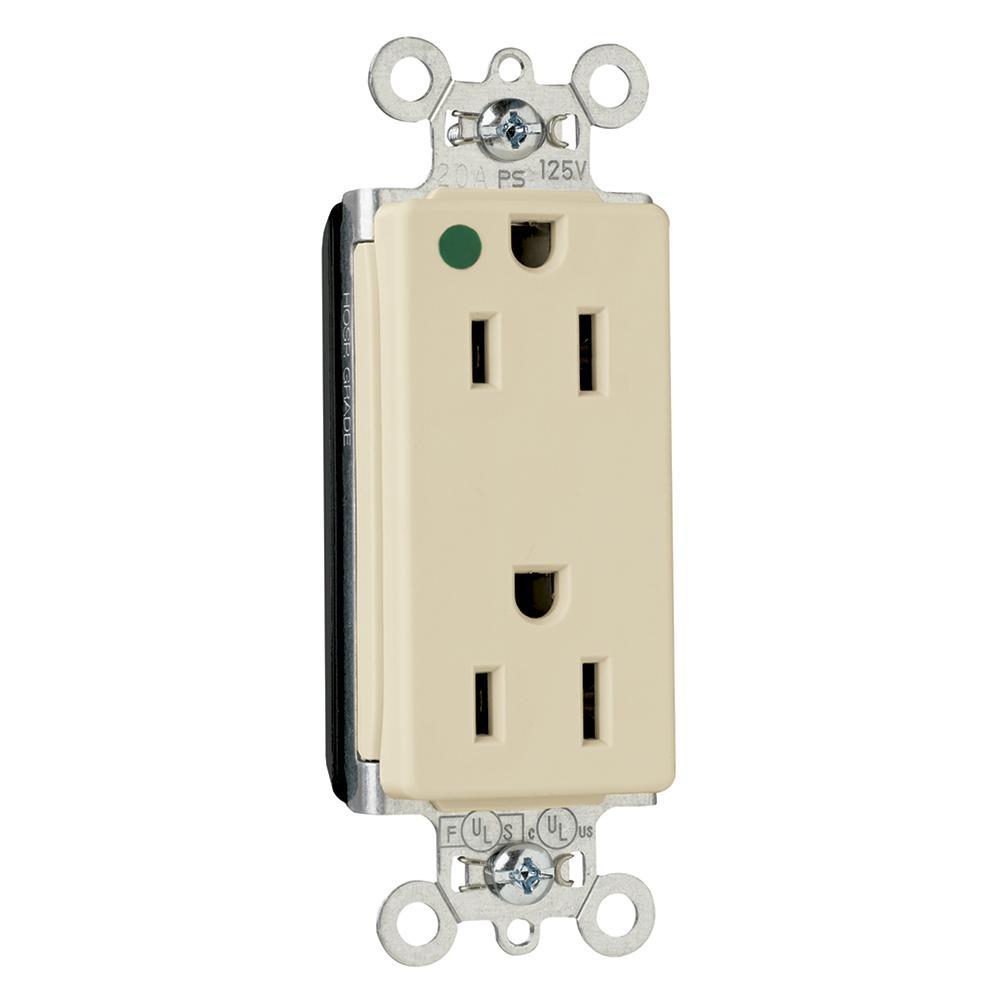 Pass & Seymour® PT26262HGI Straight Blade Receptacles
