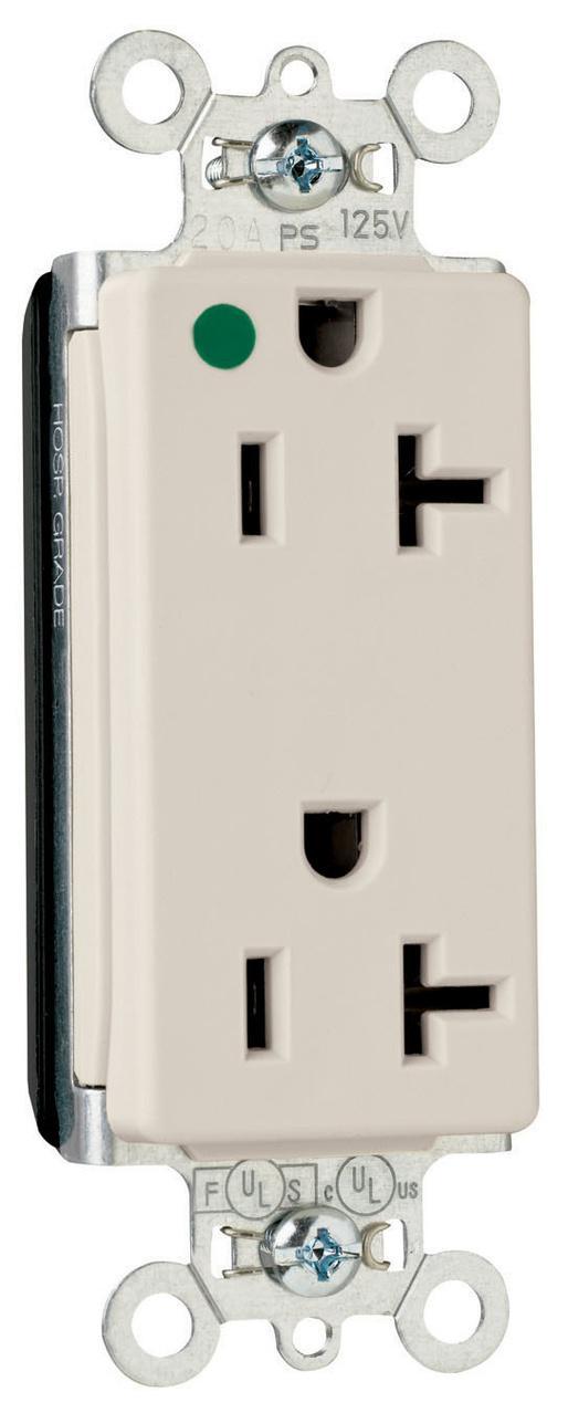 Pass & Seymour® PT26362HGLA Straight Blade Receptacles
