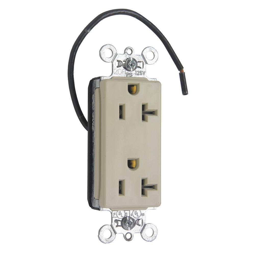 Pass & Seymour® PT26362SCI Straight Blade Receptacles