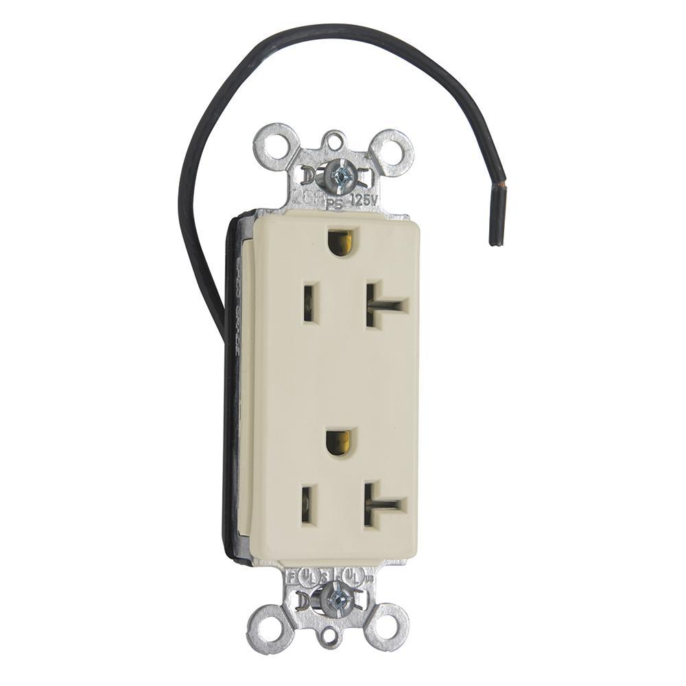 Pass & Seymour® PT26362SCLA Straight Blade Receptacles