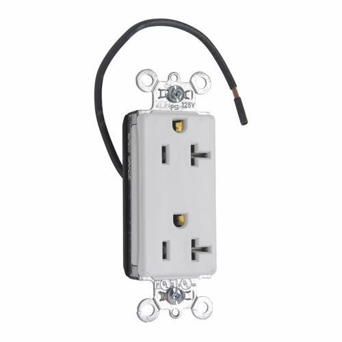 Pass & Seymour® PT26362SCW Straight Blade Receptacles