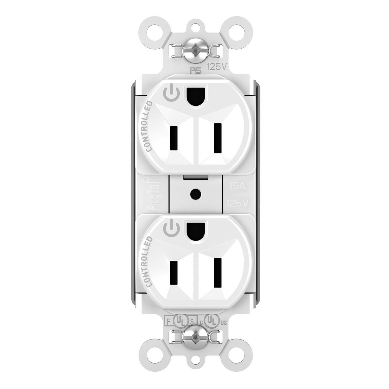 Pass & Seymour® PT5262CDW Straight Blade Receptacles
