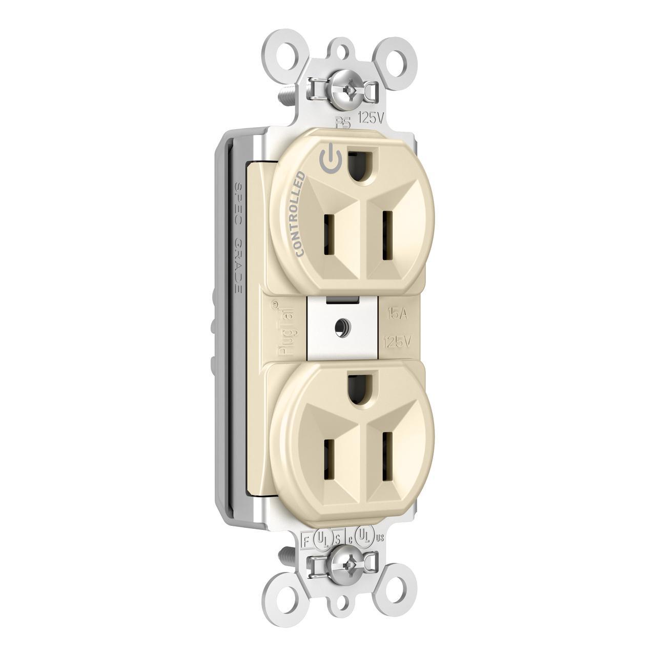 Pass & Seymour® PT5262SCCHLA Straight Blade Receptacles