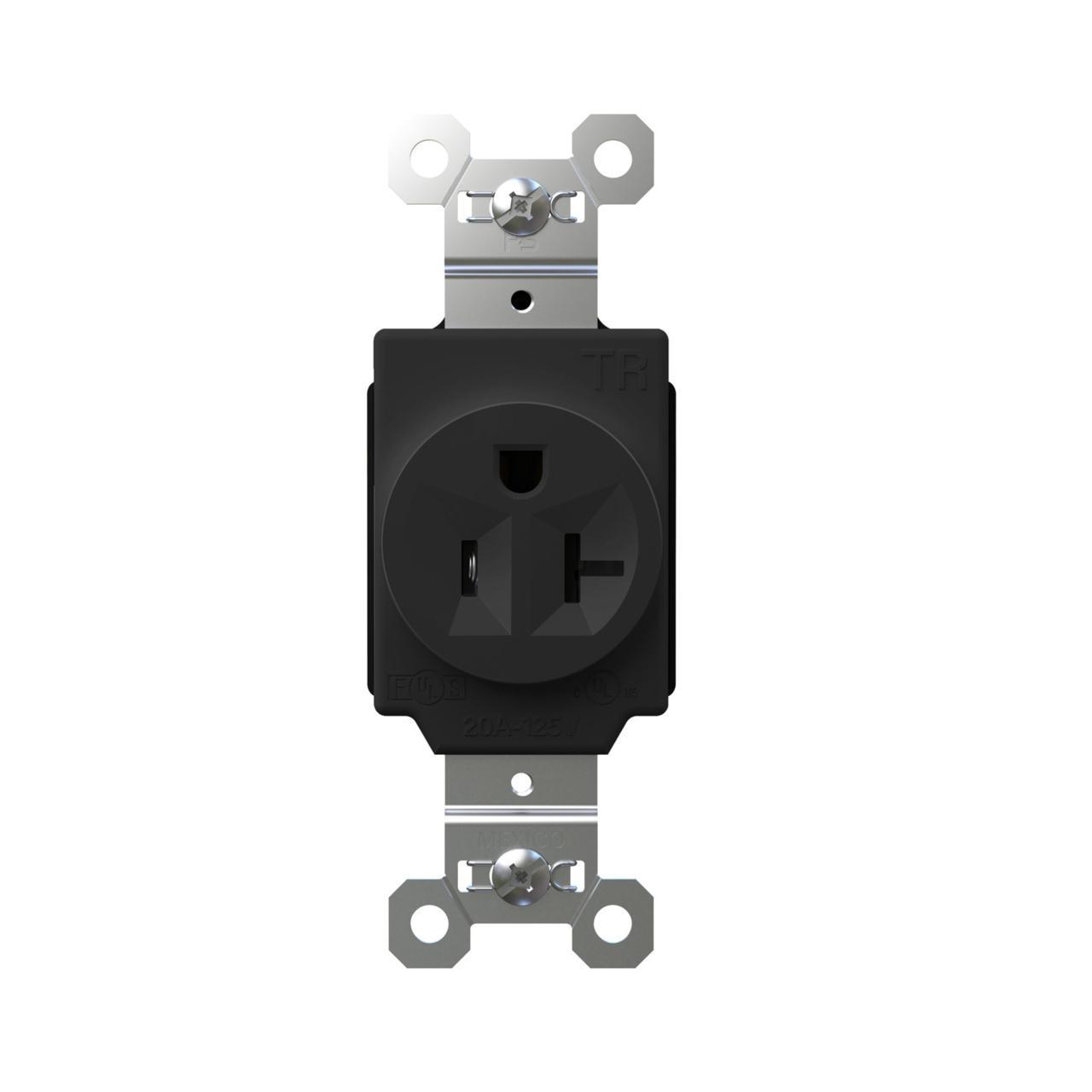 Pass & Seymour® PT5361BK Straight Blade Receptacles