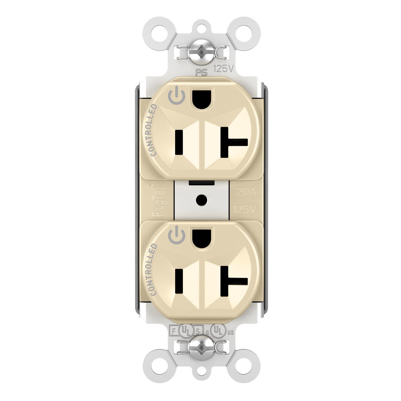 Pass & Seymour® PT5362CDI Straight Blade Receptacles