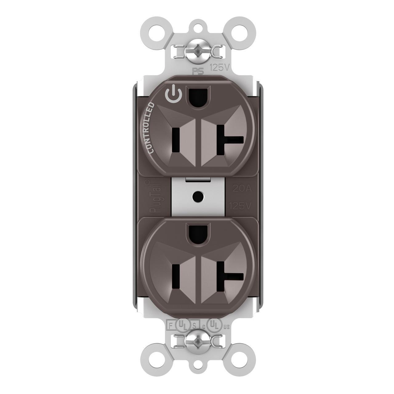 Pass & Seymour® PT5362SCCH Straight Blade Receptacles