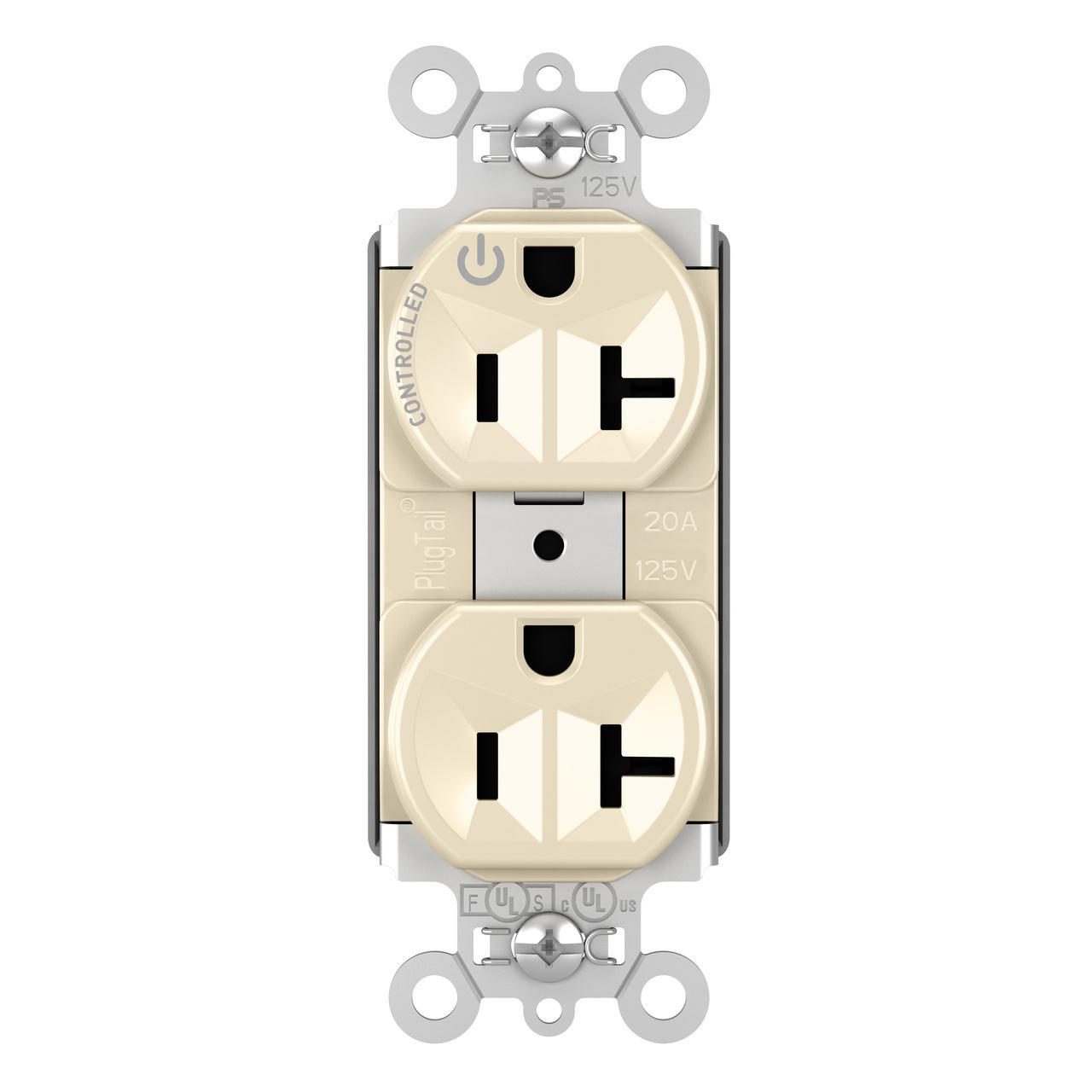 Pass & Seymour® PT5362SCCHLA Straight Blade Receptacles