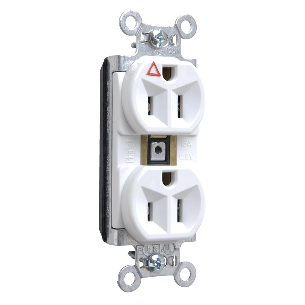 Pass & Seymour® PTIG5262W Straight Blade Receptacles