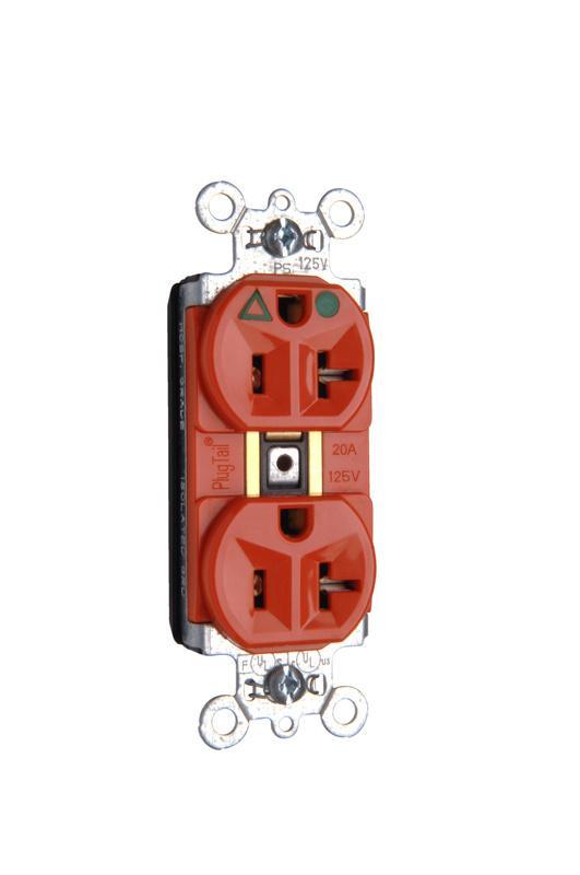 Pass & Seymour® PTIG8300 Straight Blade Receptacles