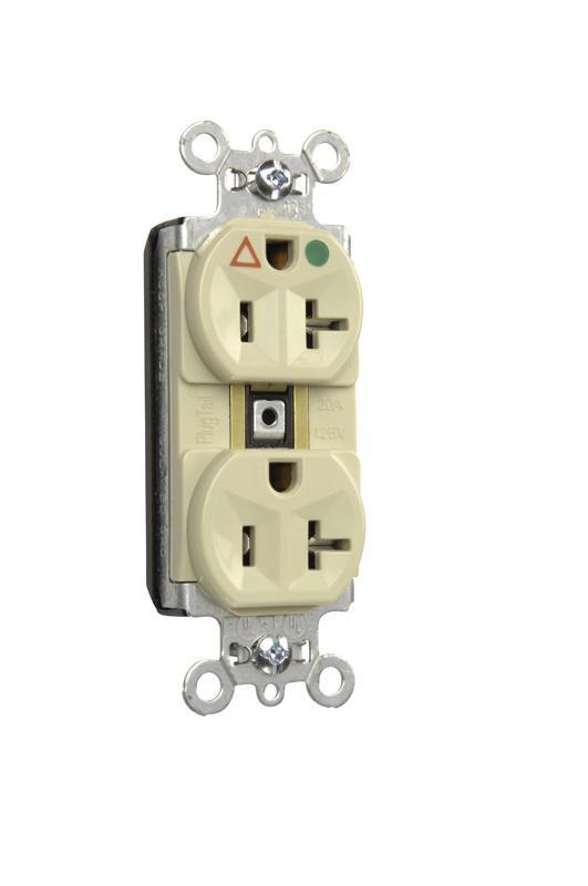 Pass & Seymour® PTIG8300I Straight Blade Receptacles