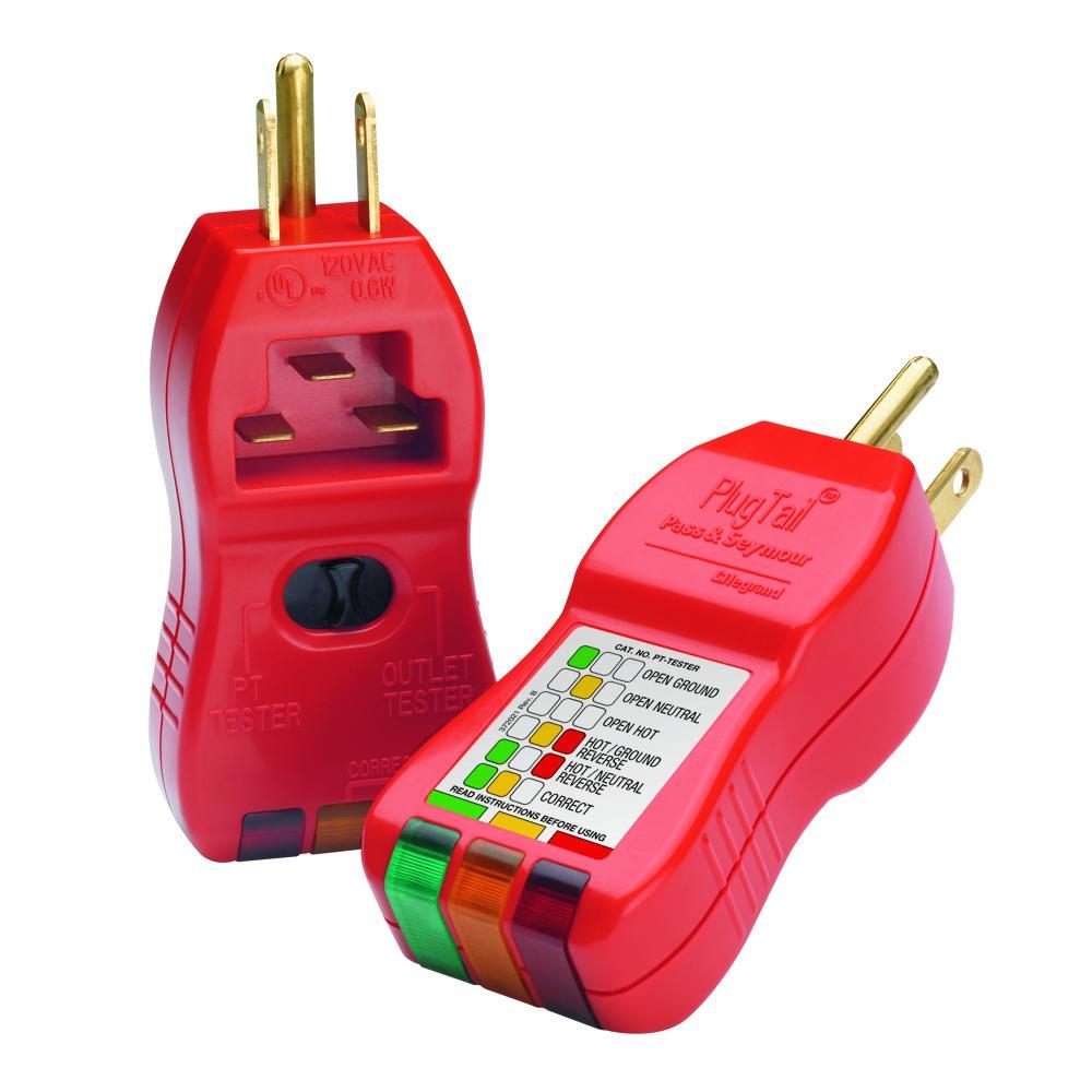 Pass & Seymour® PTTESTER Receptacle Testers