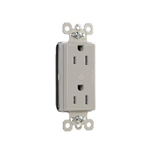 Pass & Seymour® PTTR26262CDGRY Straight Blade Receptacles