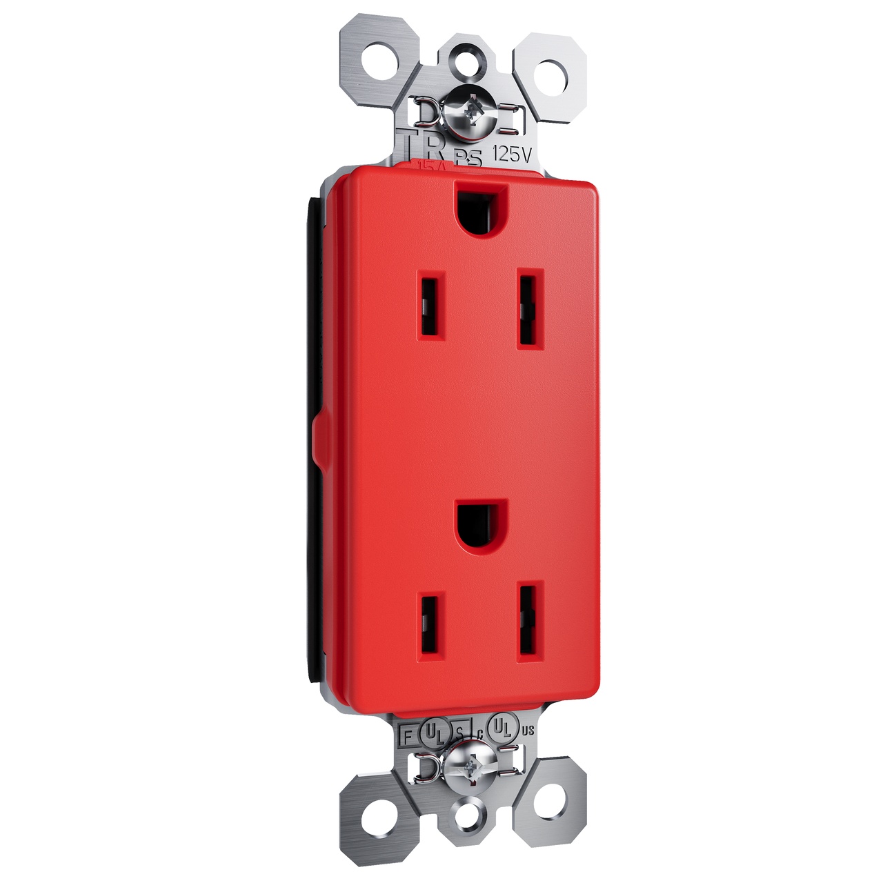 Pass & Seymour® PTTR26262RED Straight Blade Receptacles