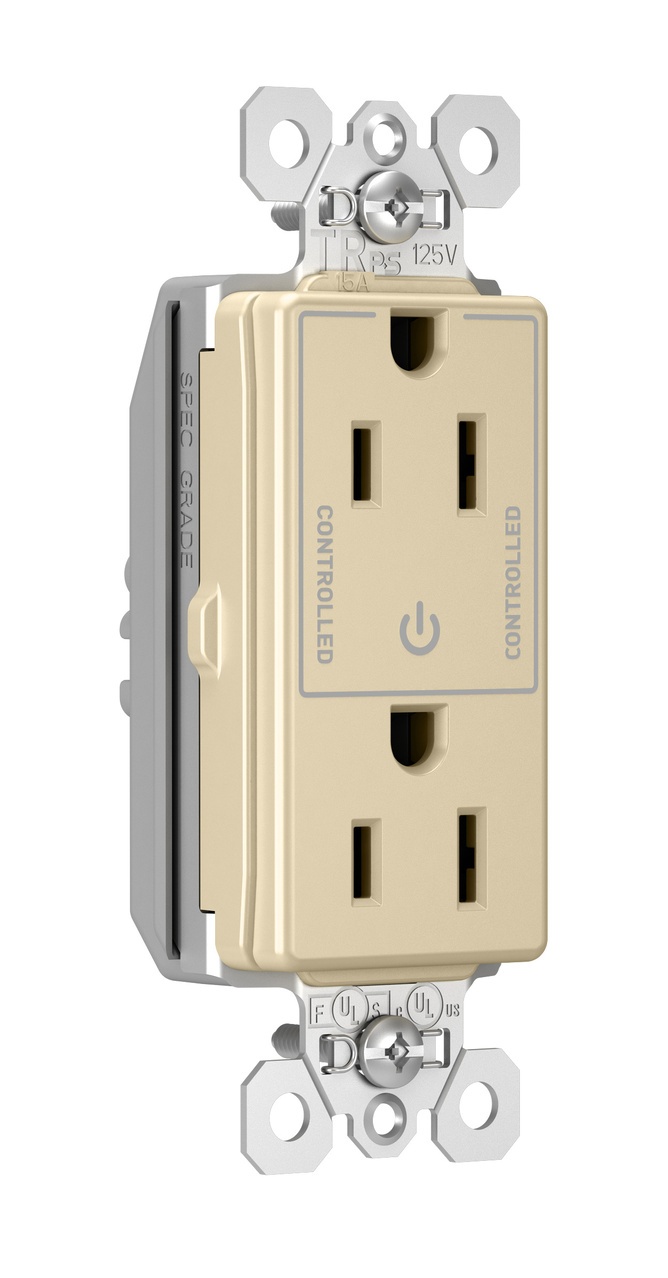 Pass & Seymour® PTTR26262SCCHI Straight Blade Receptacles