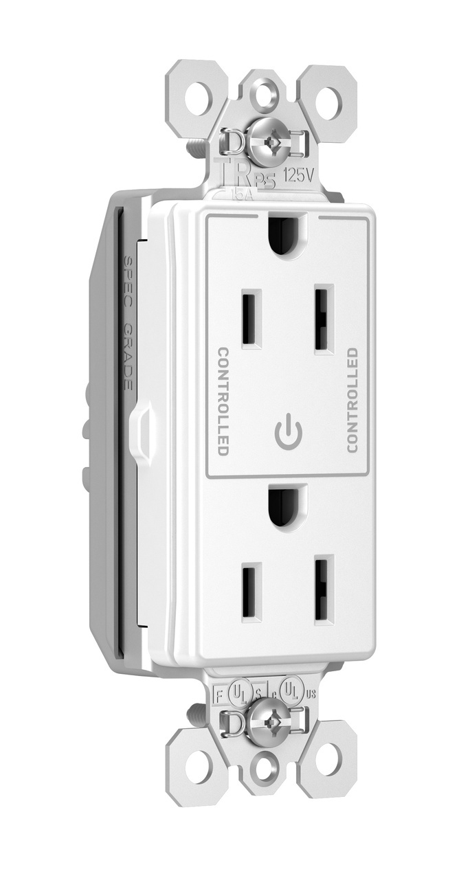 Pass & Seymour® PTTR26262SCCHW Straight Blade Receptacles