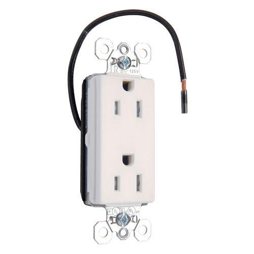 Pass & Seymour® PTTR26262SCW Straight Blade Receptacles