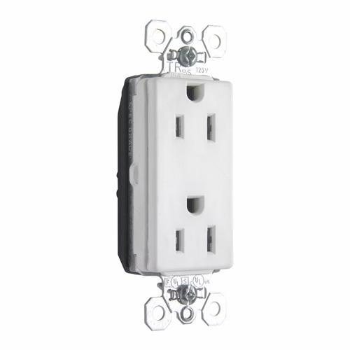 Pass & Seymour® PTTR26262W Straight Blade Receptacles